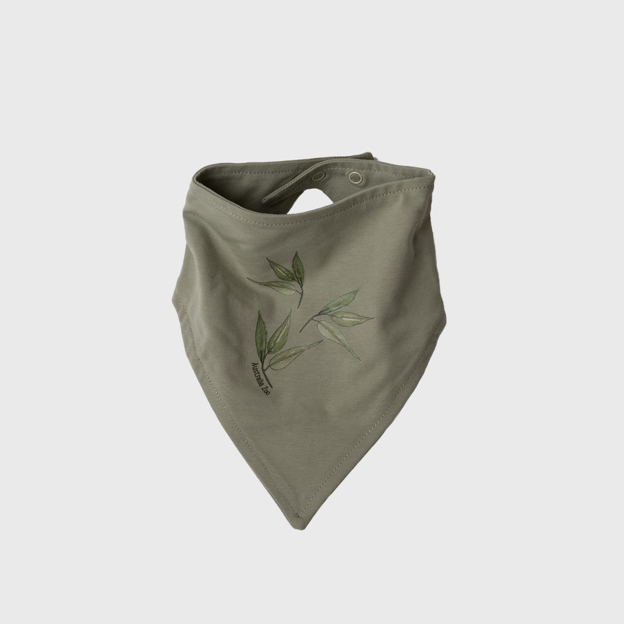 Baby Wildlife Warriors Green Bib