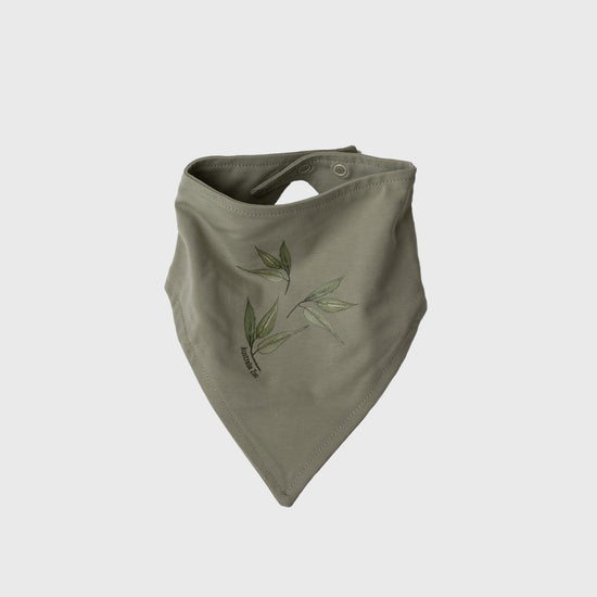 Baby Wildlife Warriors Green Bib