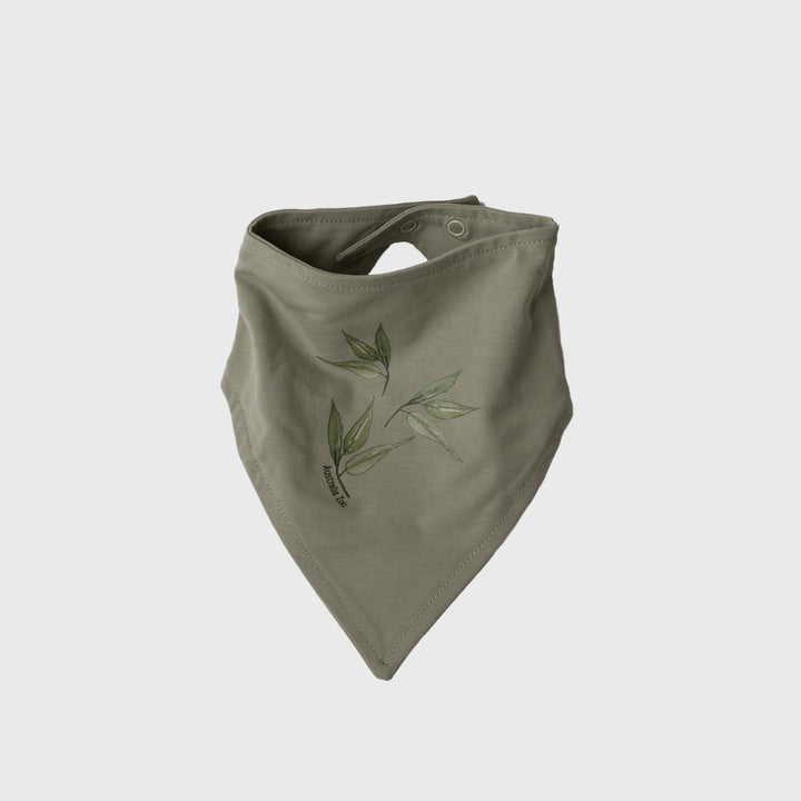 Baby Wildlife Warriors Green Bib