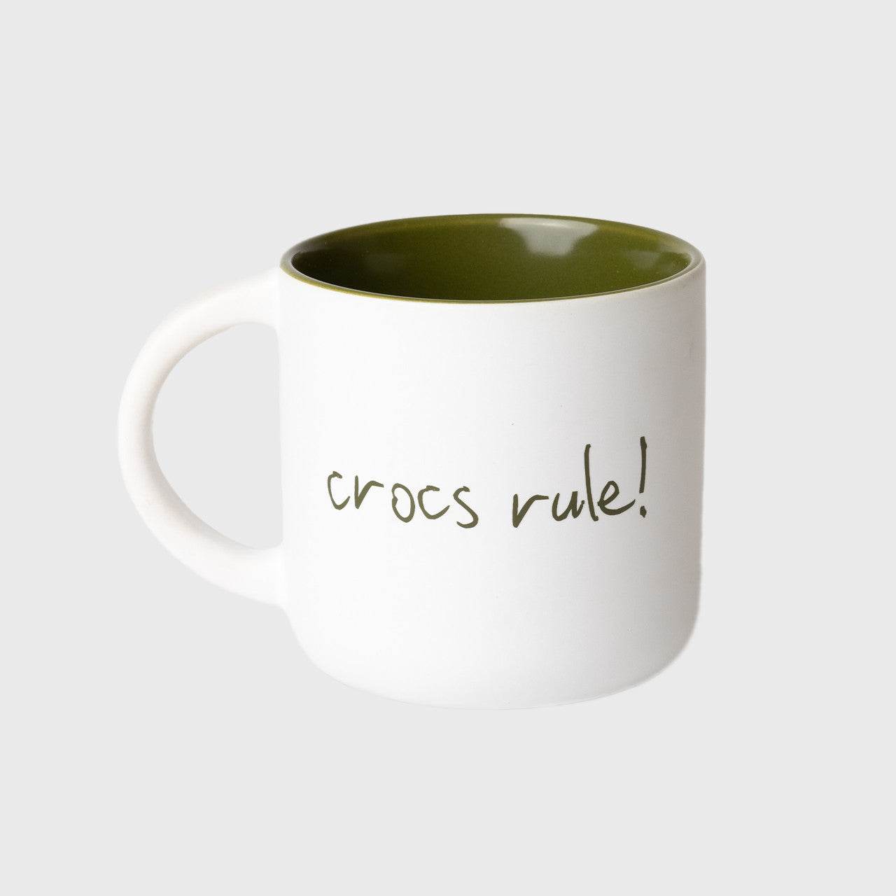 Crocs Rule Mug Green