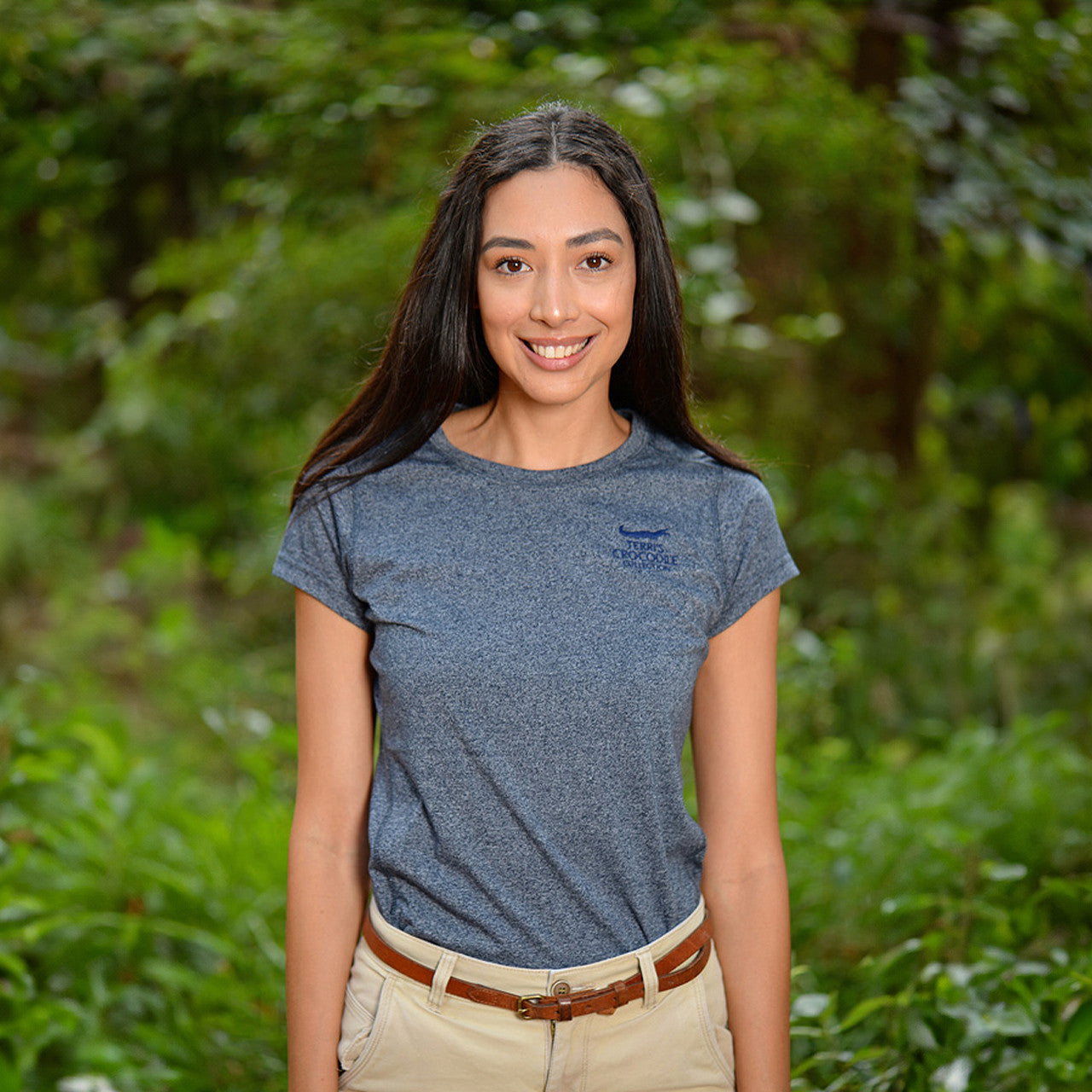 Terri's Crocodile Collection Shirt - Navy