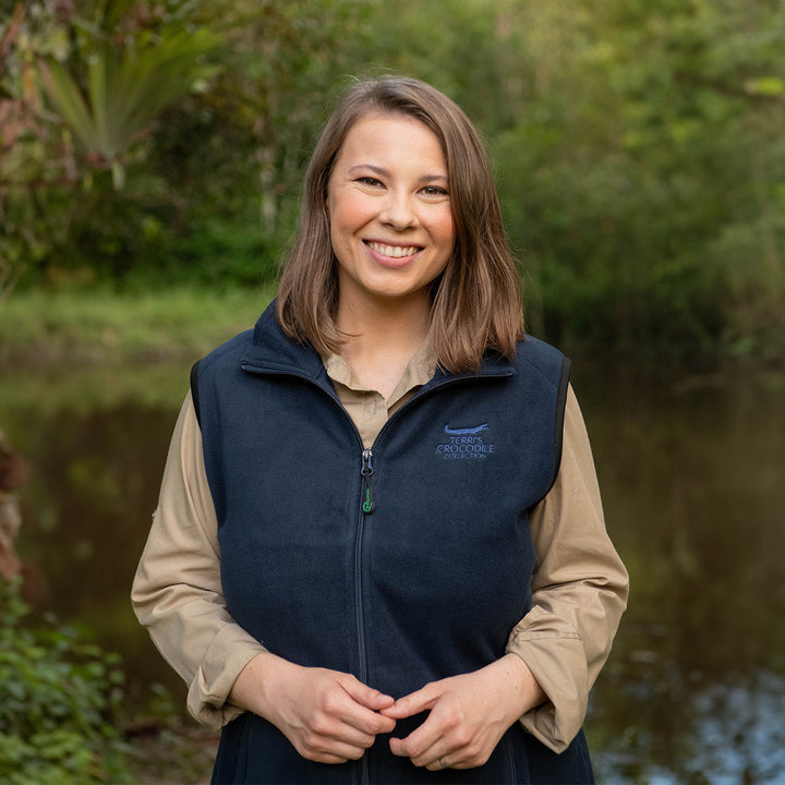 Terri's Crocodile Collection Black Polarthermic Vest