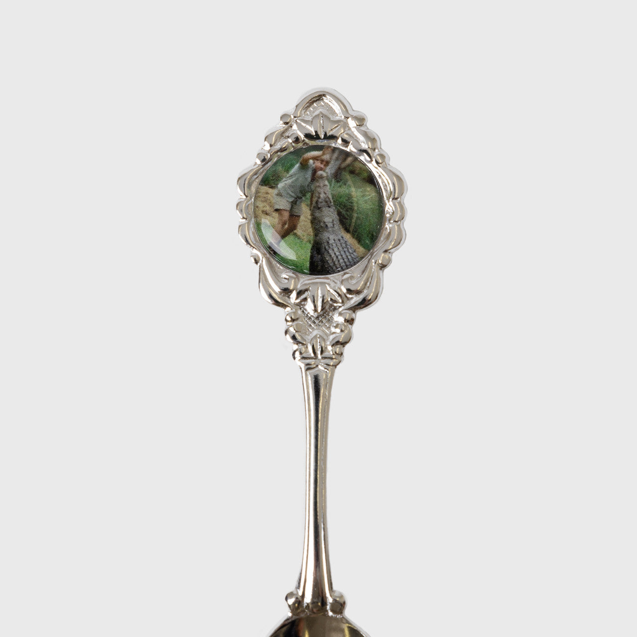 Steve and Crocodile Souvenir Spoon
