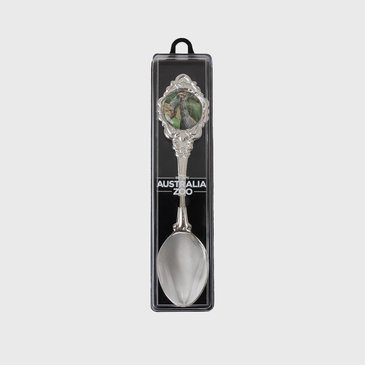 Steve and Crocodile Souvenir Spoon