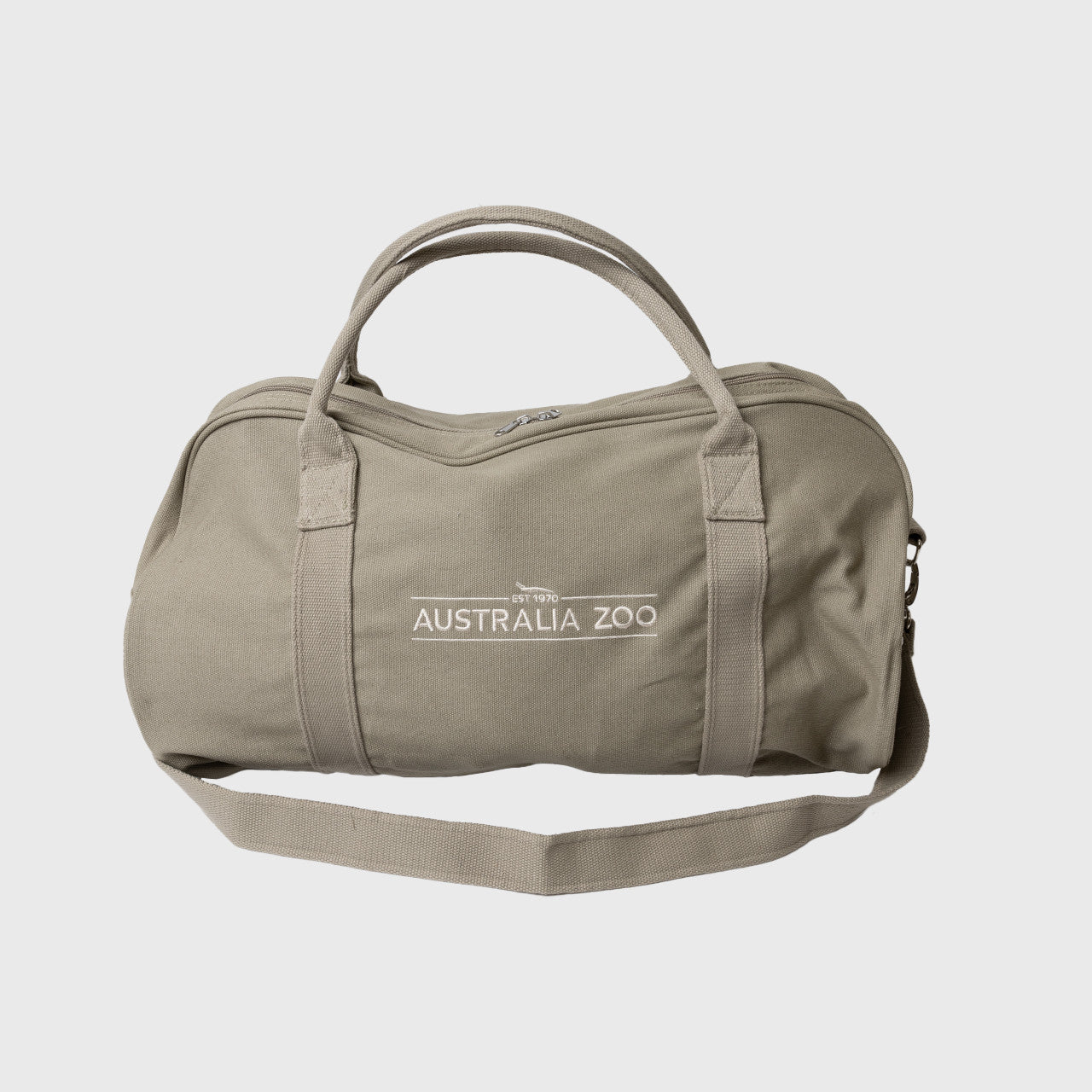 Established 1970 Khaki Duffle Bag