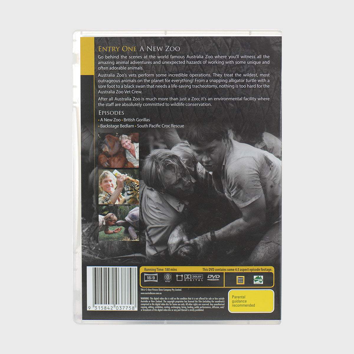 The Crocodile Hunter Hunter Diaries DVD Entry One