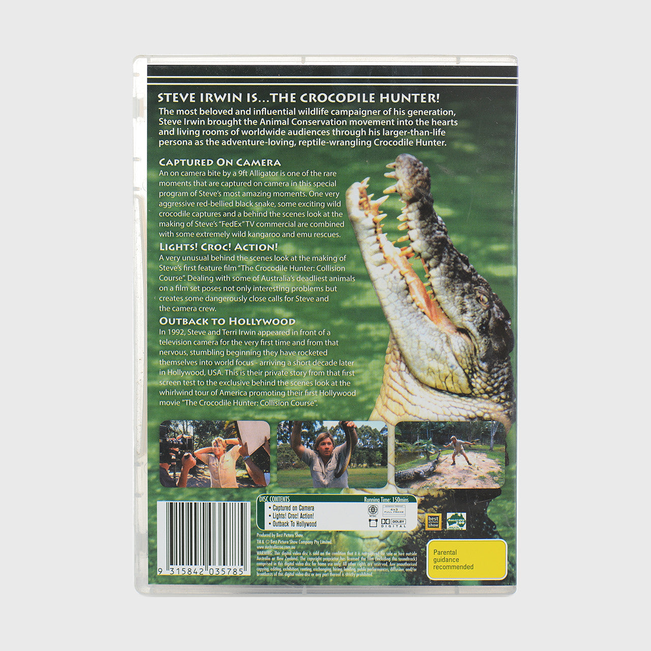 The Crocodile Hunter DVD Volume 11 - Lights! Crocs! Action!