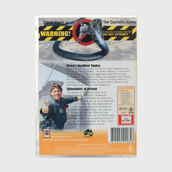 The Crocodile Hunter DVD Volume 4 - Deadly Snakes