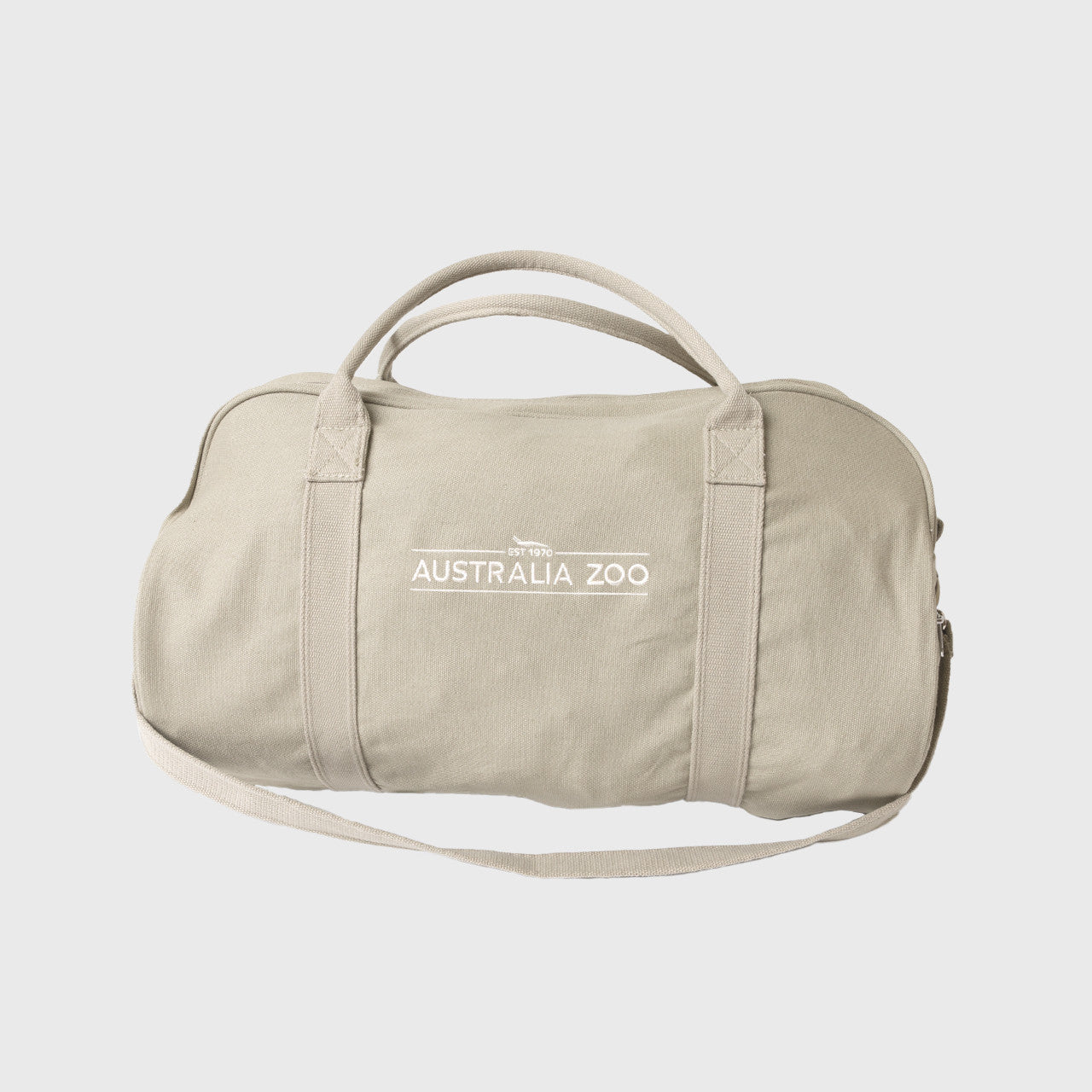 Established 1970 Khaki Duffle Bag