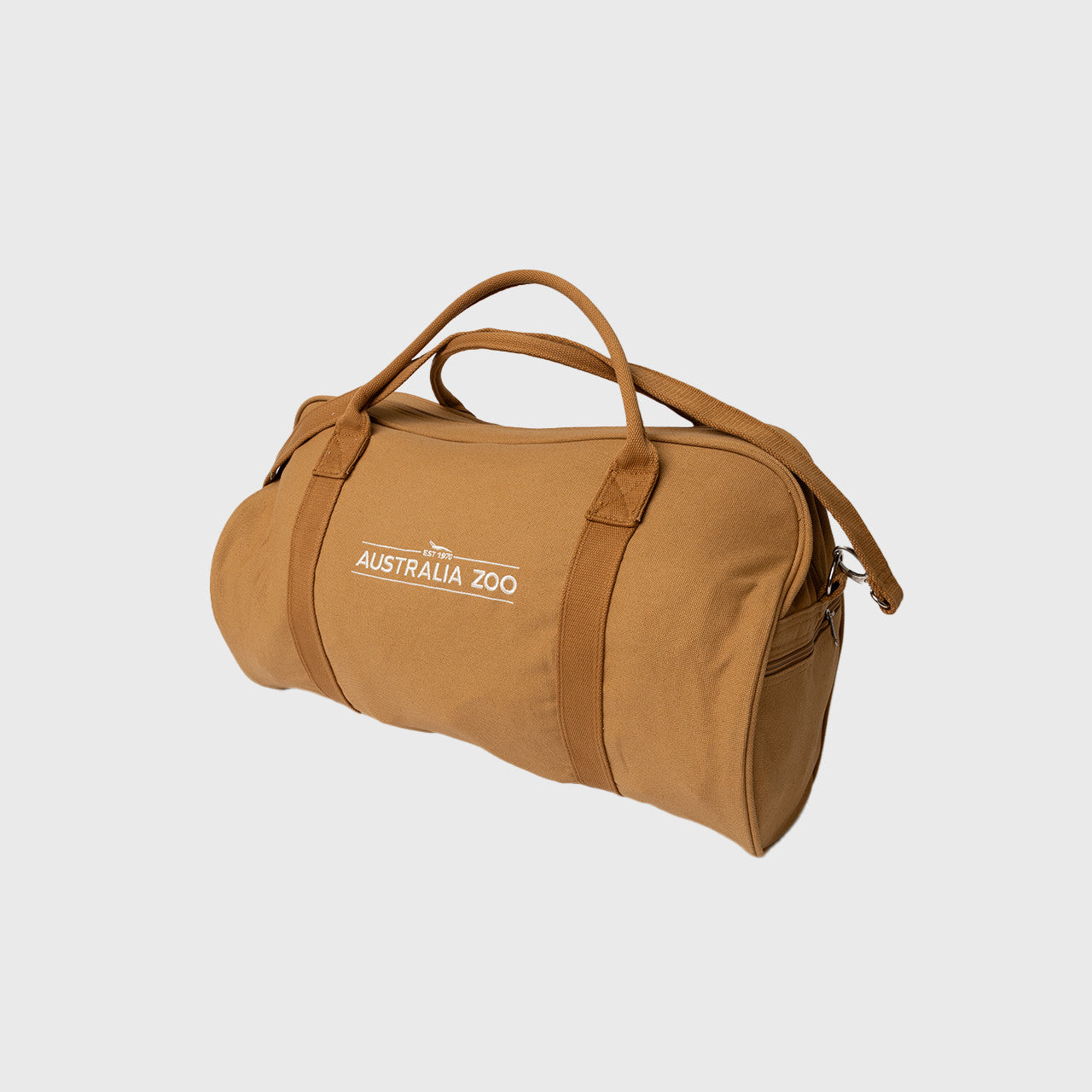 Established 1970 Tan Duffle Bag