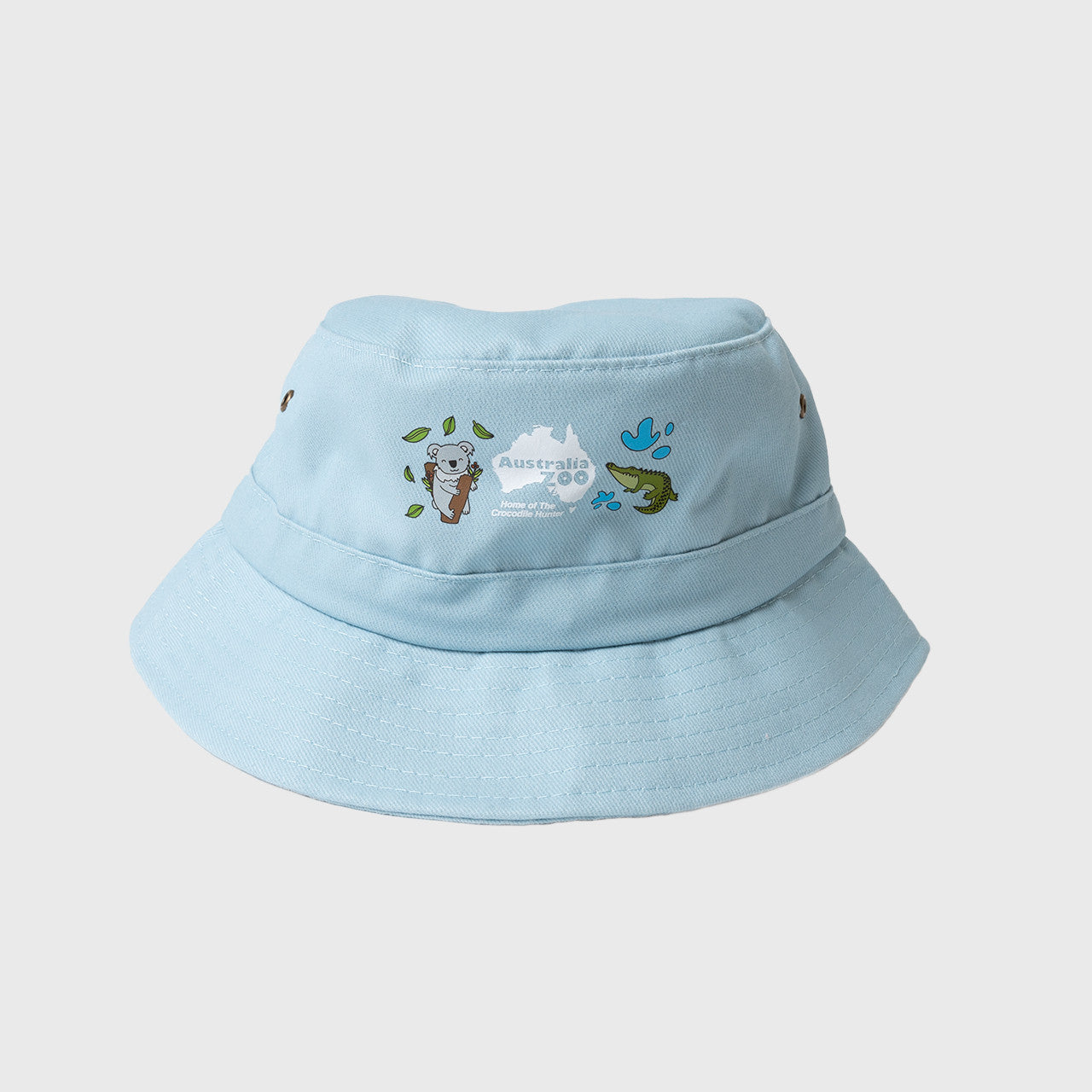 Bucket Hat Australia Zoo Kids Sky Blue