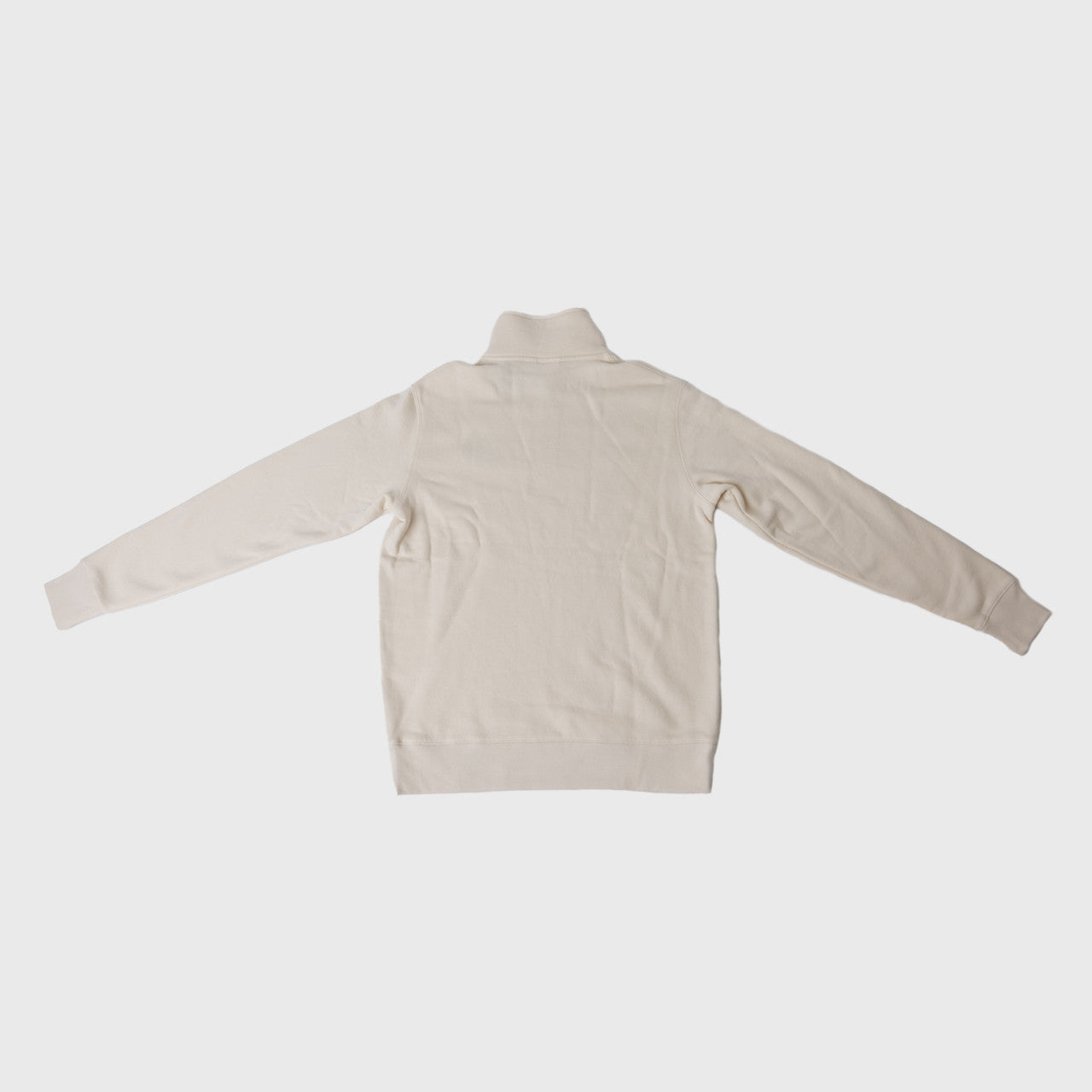 Cream Half Zip Jumper