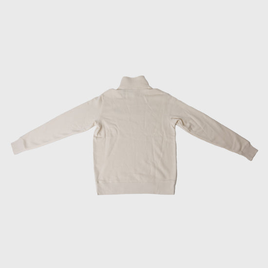Cream Half Zip Jumper