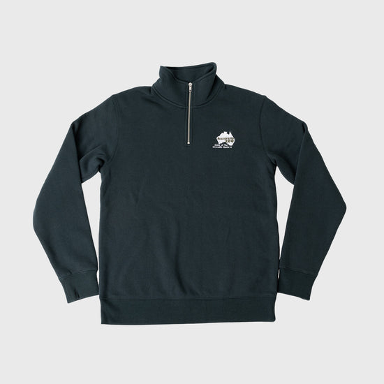 Green Half Zip Jumper