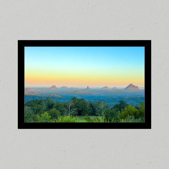 Glass House Mountains Premium Matte Print