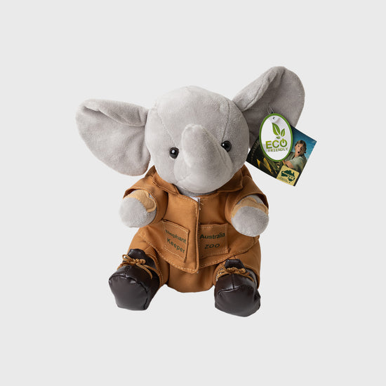Dressed Keeper Elephant