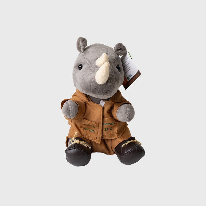Dressed Keeper Rhinoceros