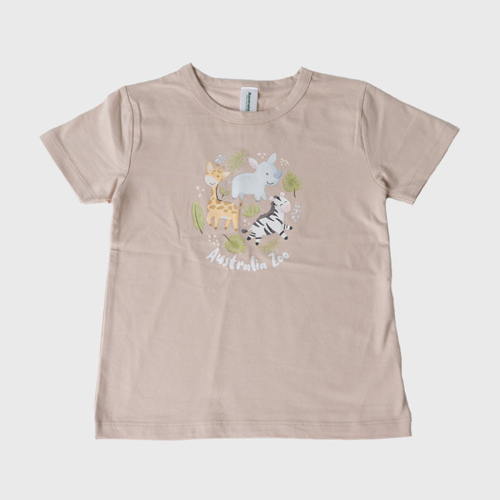 Safari Animals Sand Tshirt