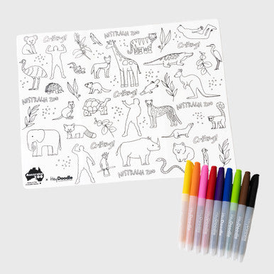 Hey Doodle Colouring Mats - Bundle Pack