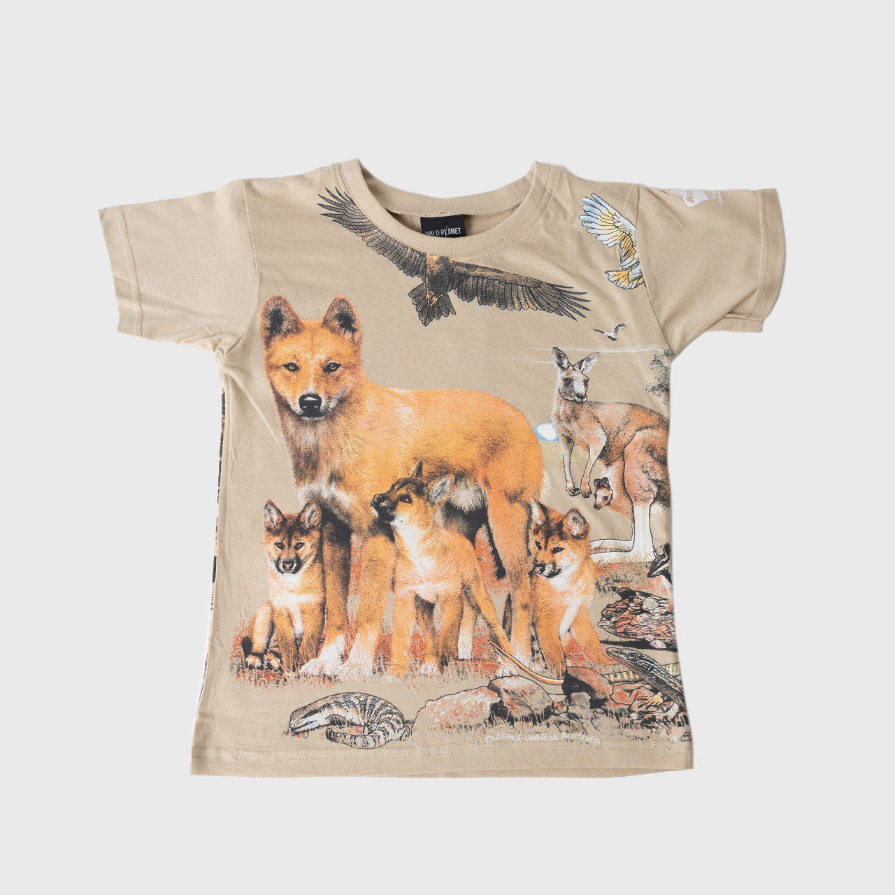 Outback Wild Planet Sand Tshirt