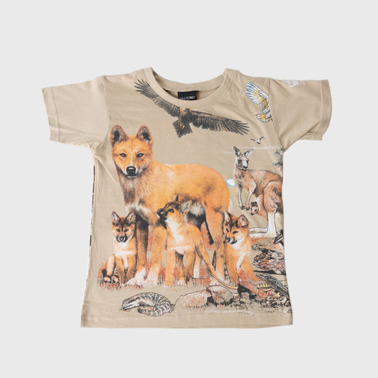 Outback Wild Planet Sand Tshirt