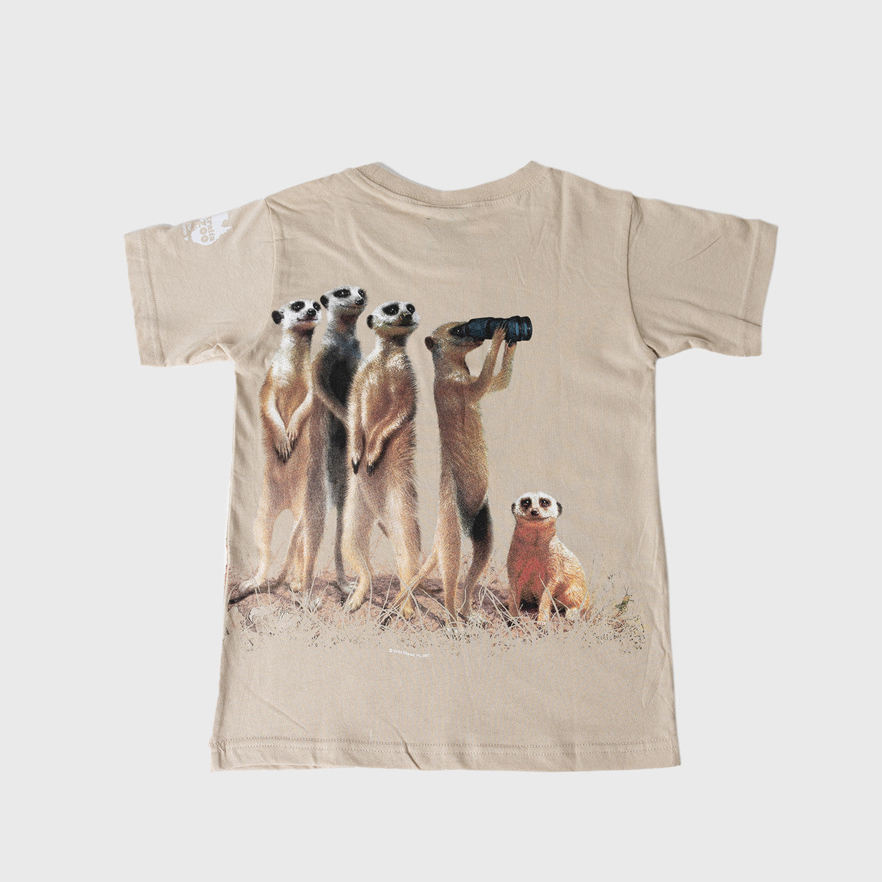 Meerkat Wild Planet Sand Tshirt