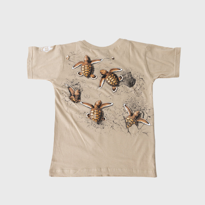 Baby Turtles Wild Planet Sand Tshirt