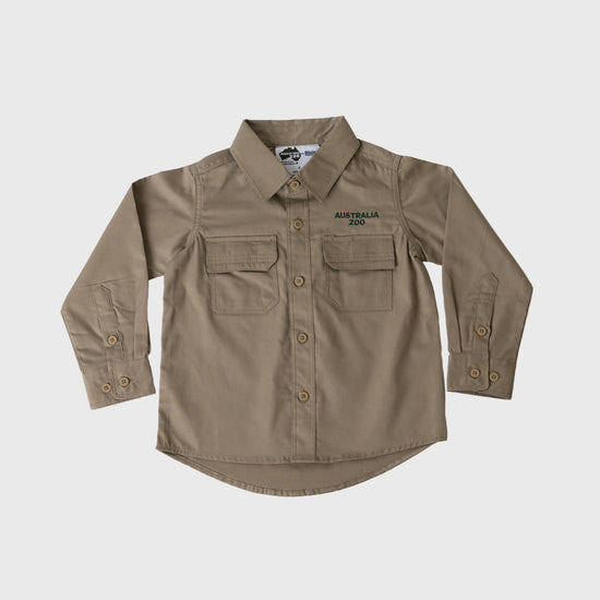 Australia Zoo Khaki Long-sleeve Shirt