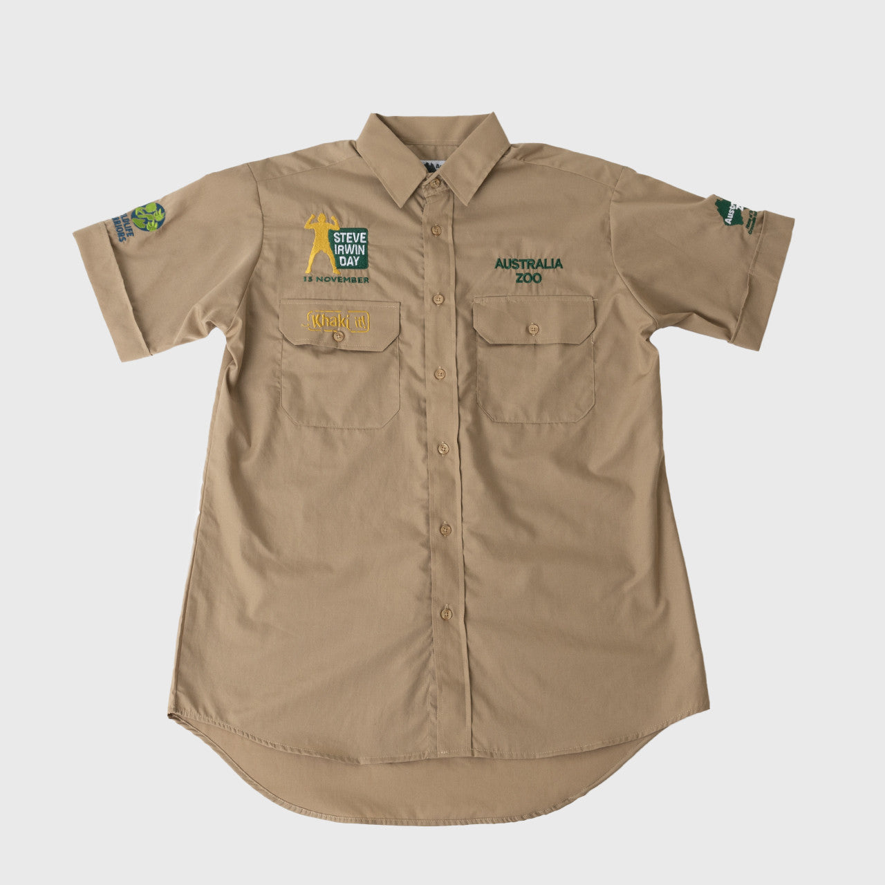 Steve Irwin Day Khaki Shirt