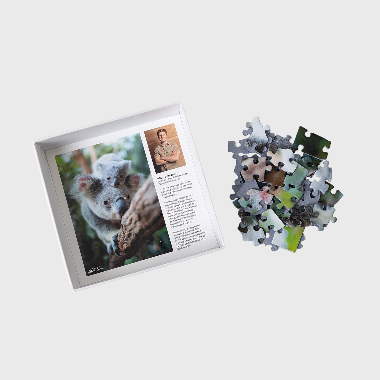 Mum and Joey Small Box Puzzle 120pcs