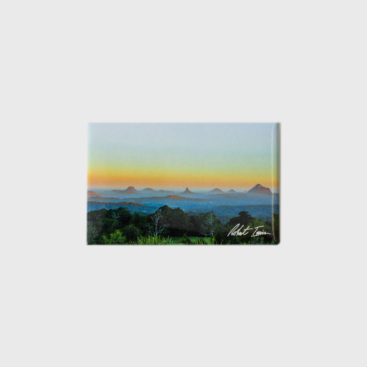 Glass House Mountains Small Landscape Magnet