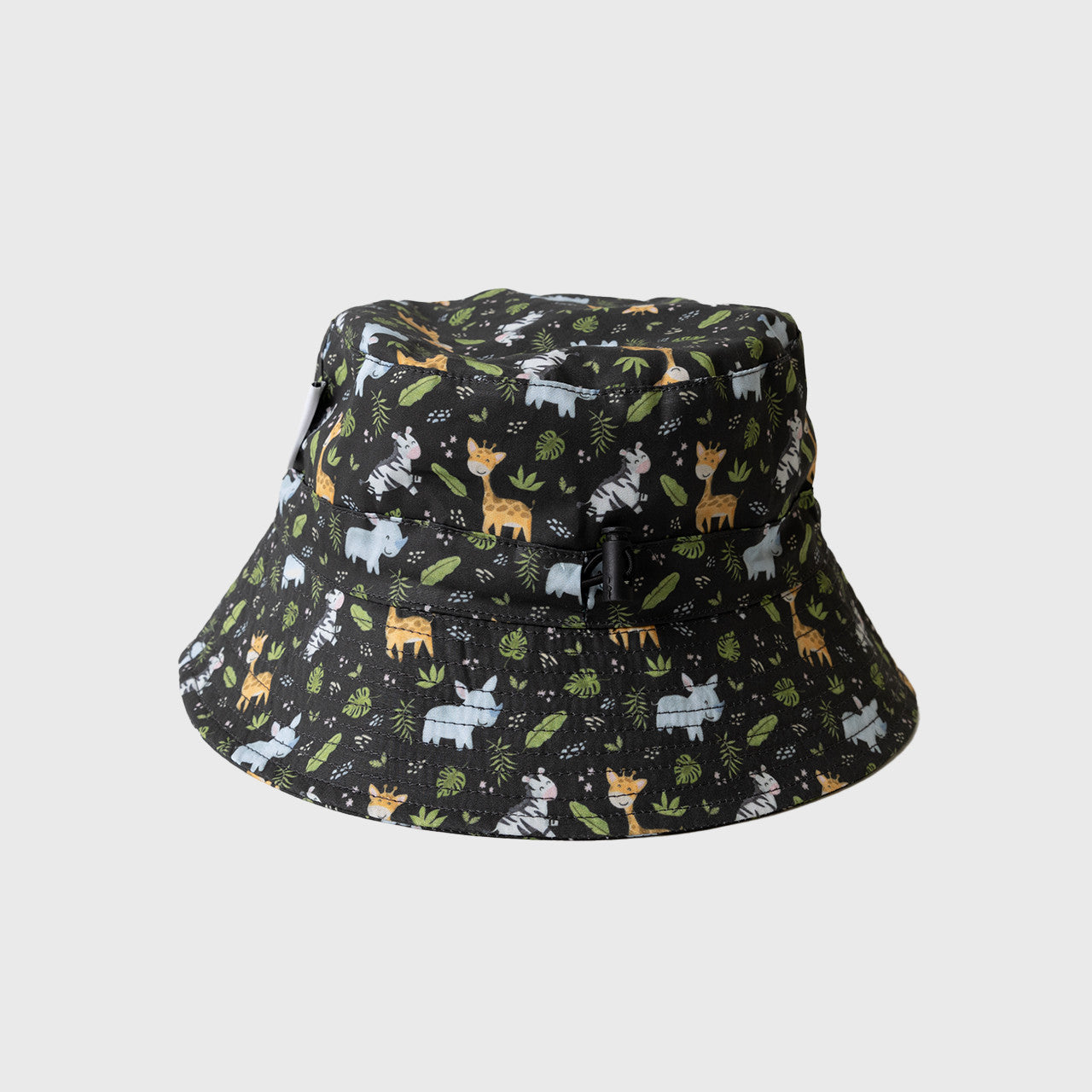 Safari Charcoal Child Bucket Hat