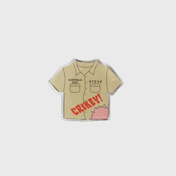 Crocodile Hunter Tshirt Magnet