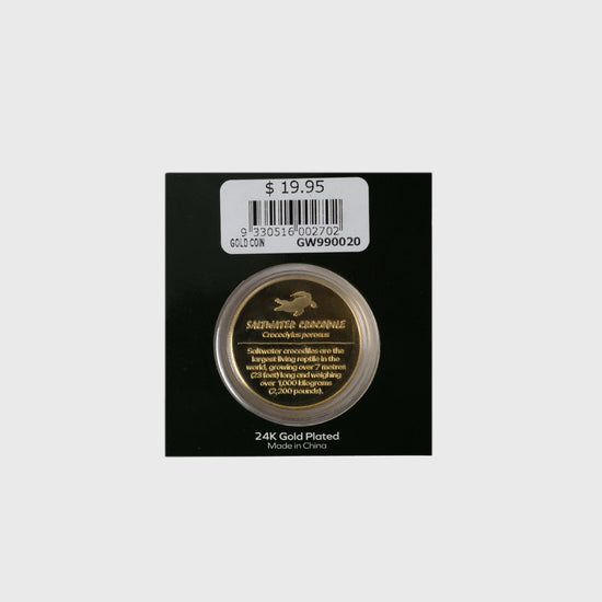 Established 1970 Crocodile Souvenir Coin
