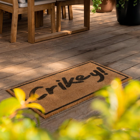 Crikey Door Mat