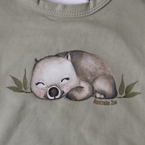 Wombat Green Tshirt