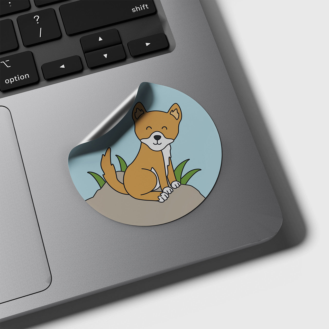 Dingo Round Sticker