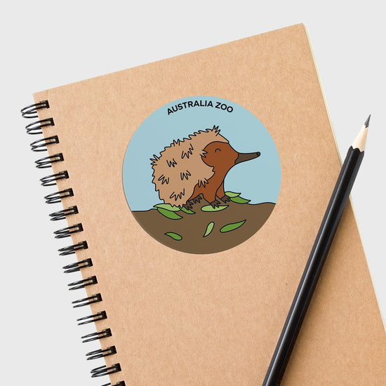 Echidna Round Sticker