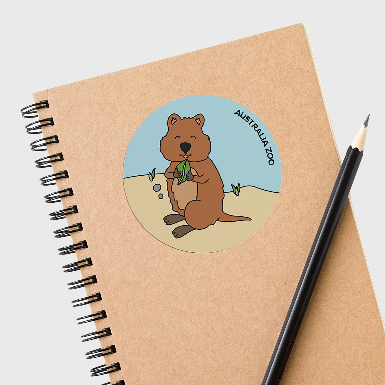 Quokka Round Sticker