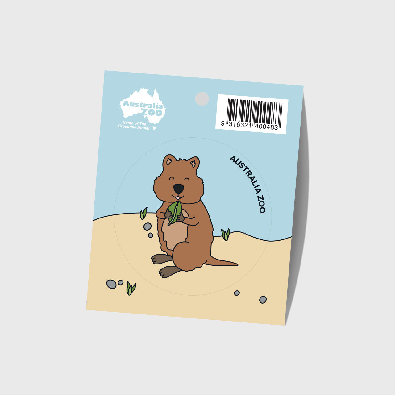 Quokka Round Sticker