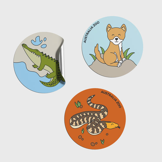 Dingo Round Sticker
