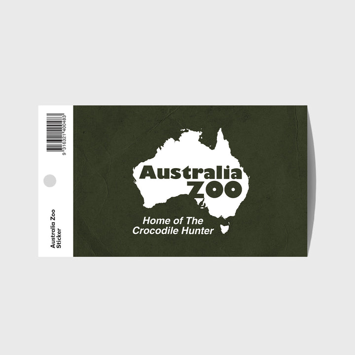Australia Zoo Logo Rectangle Sticker