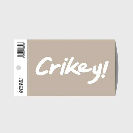 Crikey Rectangle Sticker
