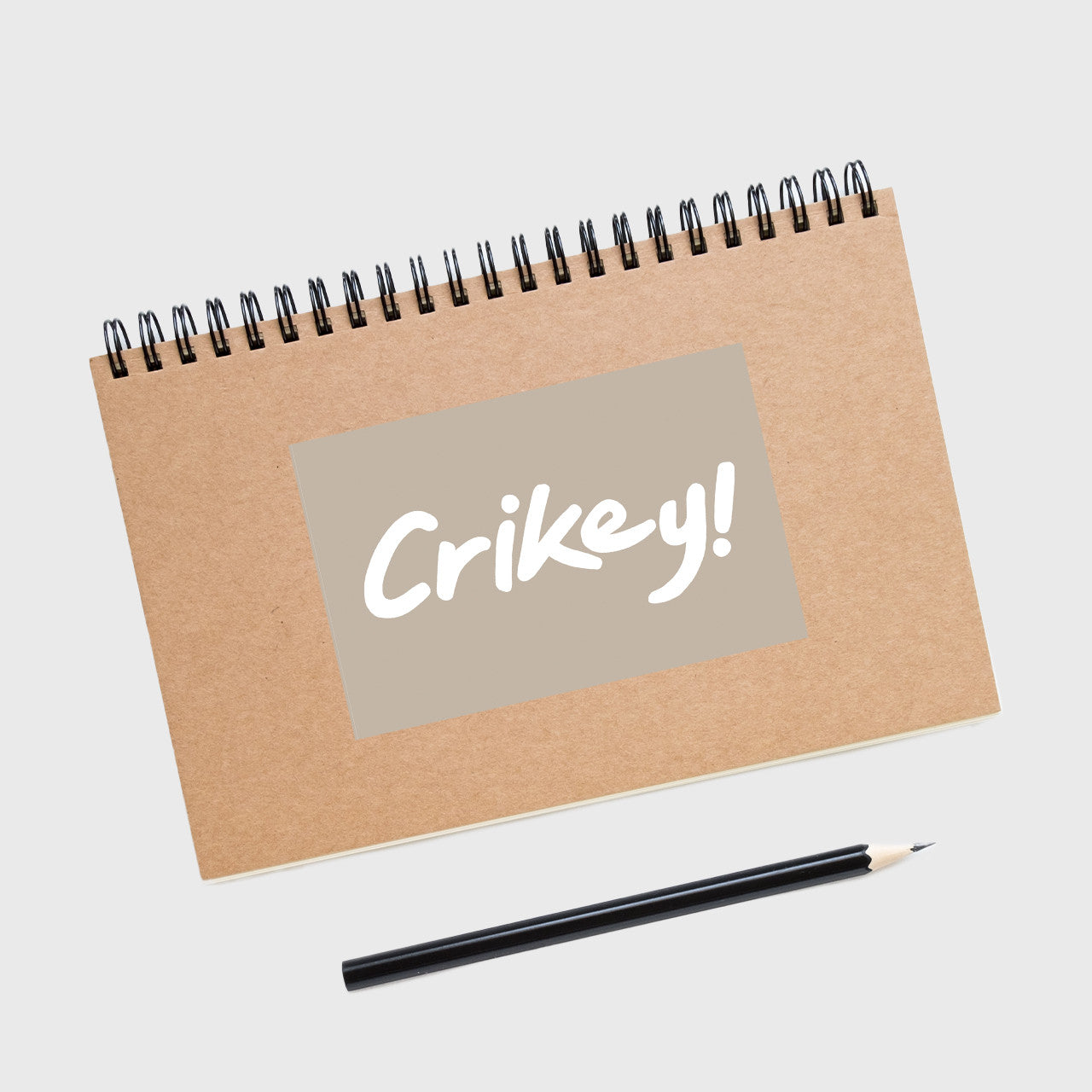 Crikey Rectangle Sticker