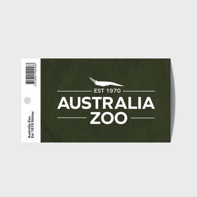 Australia Zoo Rectangle Stickers - Bundle Pack