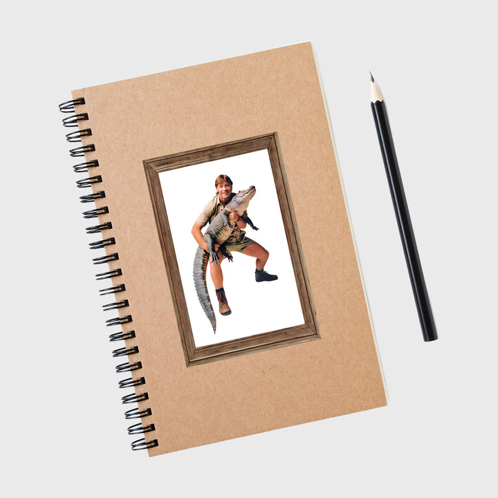 Steve In Frame Rectangle Sticker