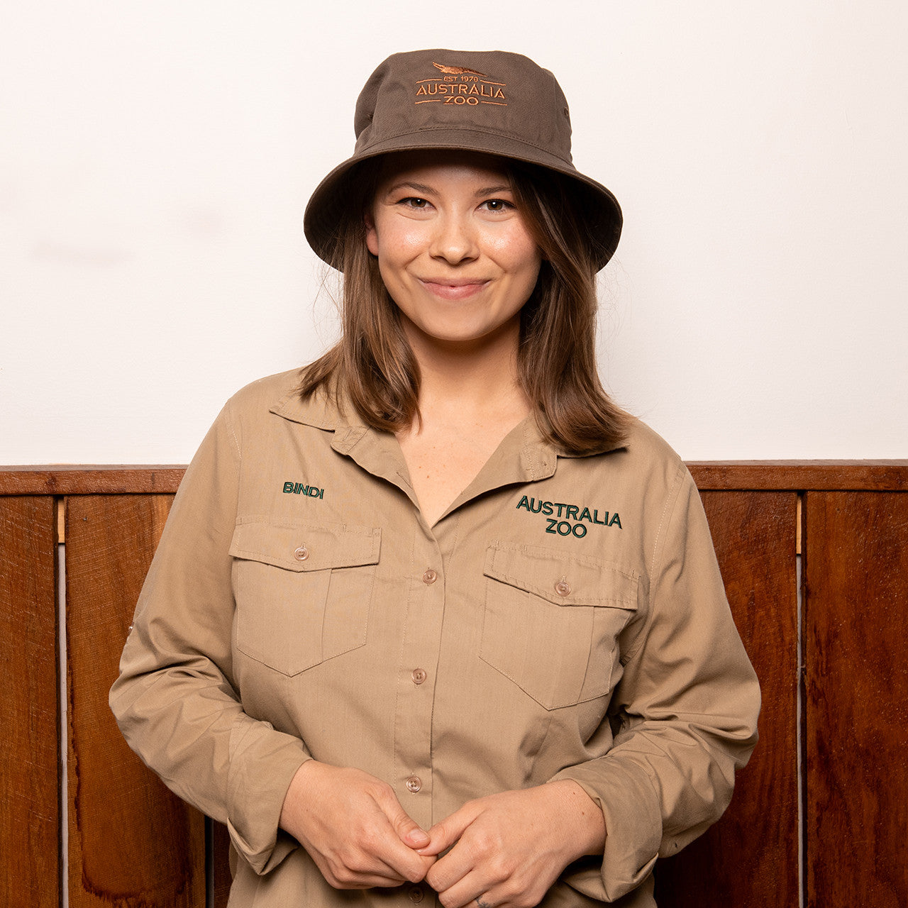 Established 1970 Brown Bucket Hat