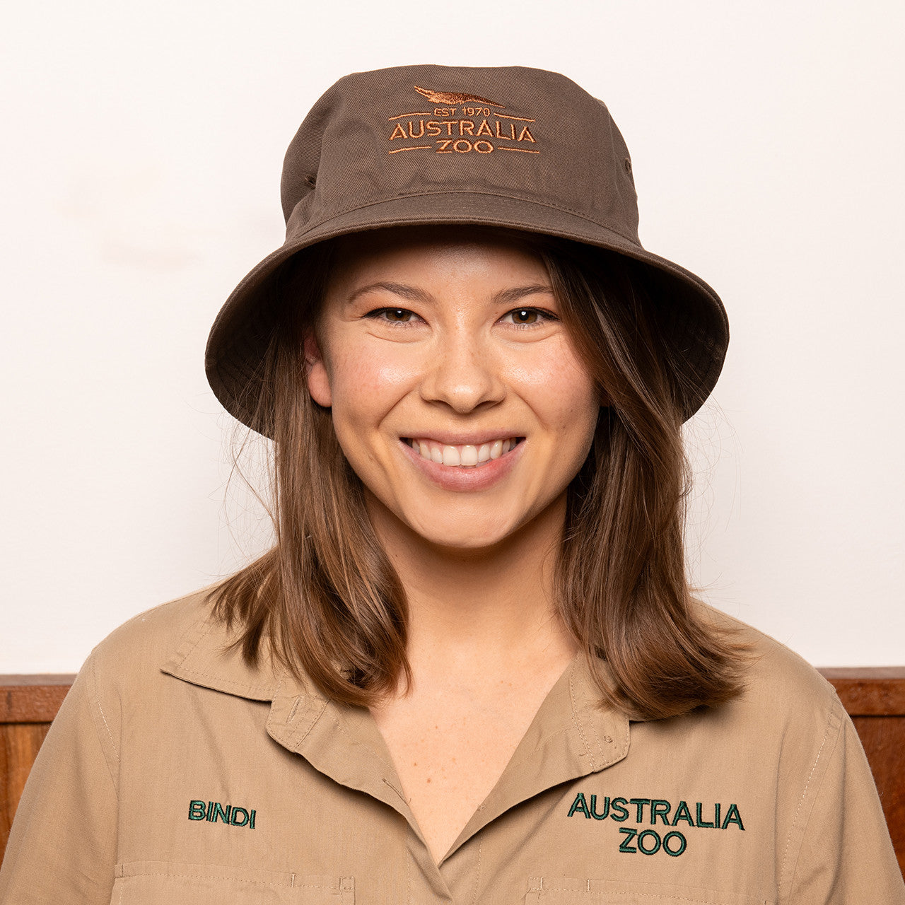 Established 1970 Brown Bucket Hat
