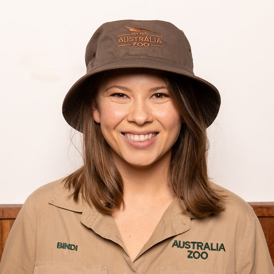 Established 1970 Brown Bucket Hat