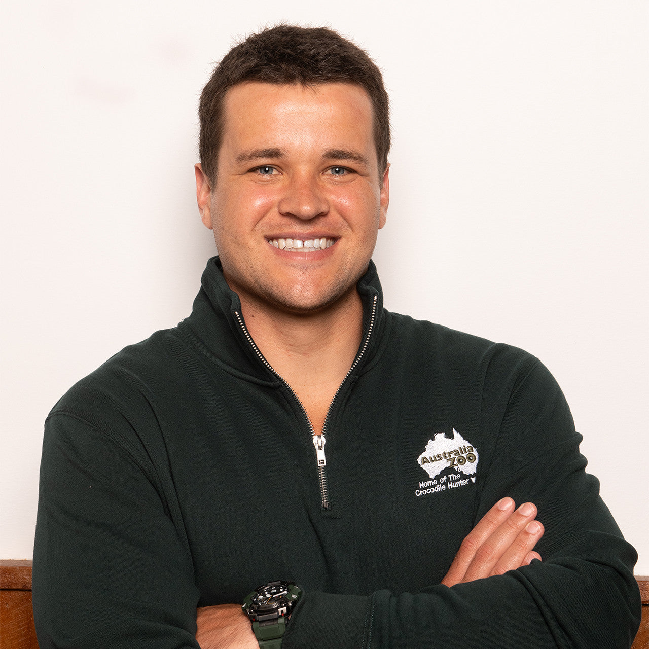 Green Half Zip Jumper